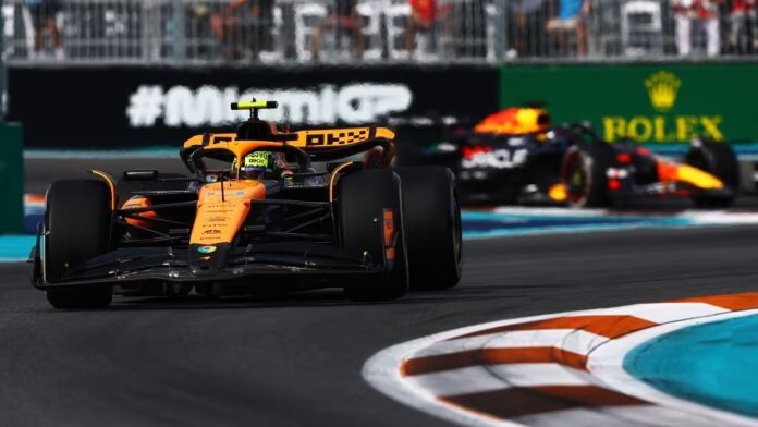 f1:-novato-da-mercedes-faz-pole-da-corrida-sprint-em-miami;-bortoleto-e-19o f1:-novato-da-mercedes-faz-pole-da-corrida-sprint-em-miami;-bortoleto-e-19o