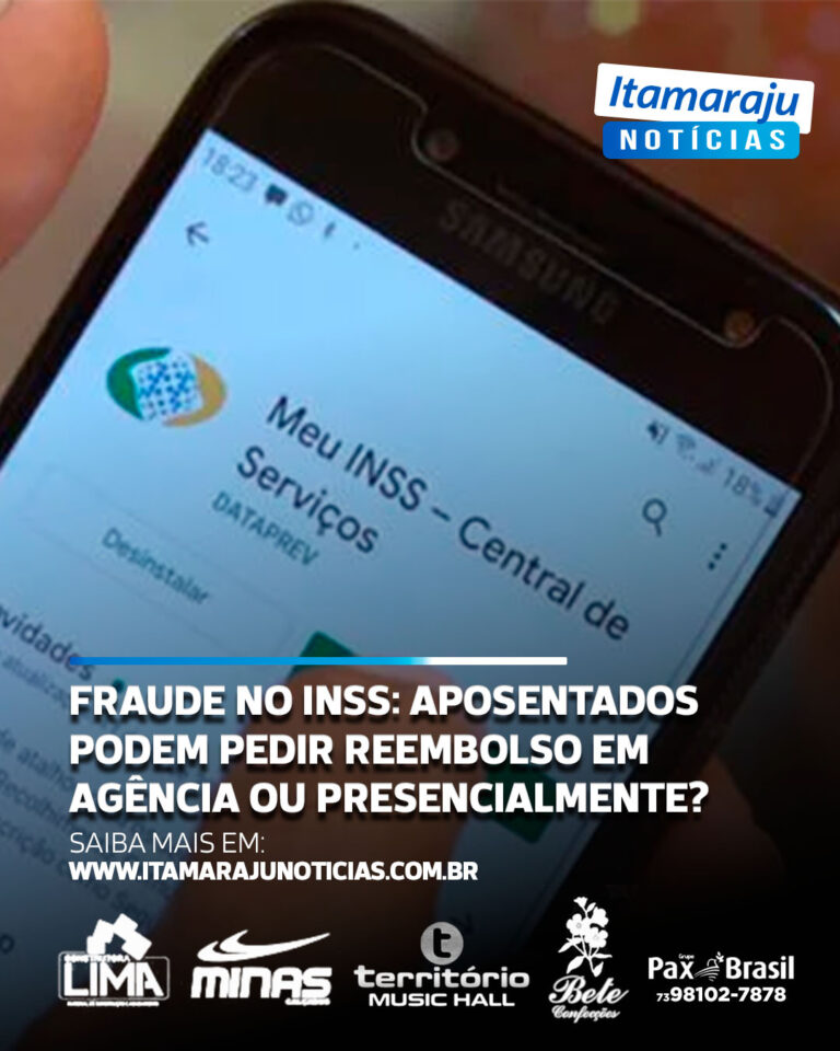 Fraude no INSS: aposentados podem pedir reembolso em agência ou presencialmente?