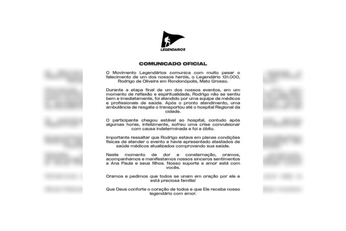 grupo-legendarios-se-manifesta-apos-morte-de-membro:-“comprovou-saude” grupo-legendarios-se-manifesta-apos-morte-de-membro:-“comprovou-saude”