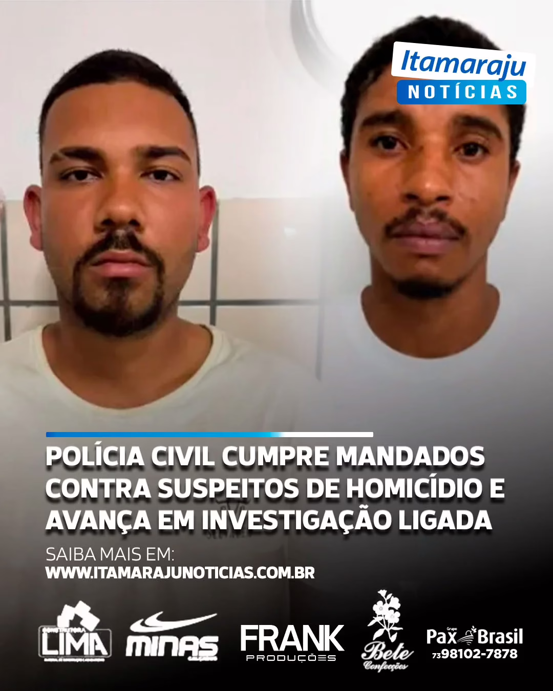 Polícia Civil cumpre mandados contra suspeitos de homicídio e avança em investigação ligada ao tráfico